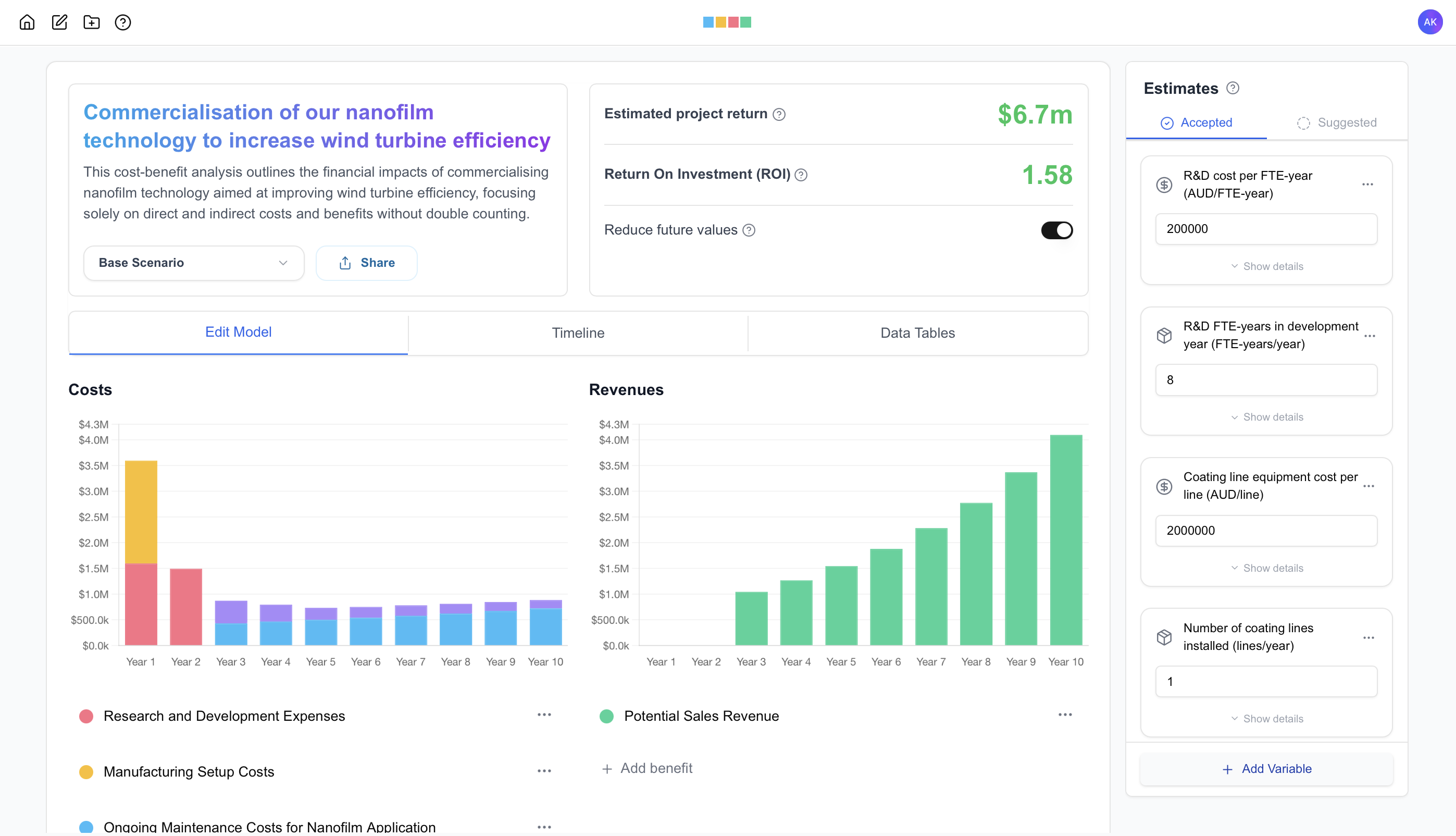 Platform screenshot